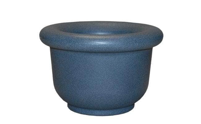 round plastic planter Round Plastic Planter | Black | 30"OD x 24"H