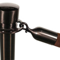 Removable Floor Mount Rope Stanchion with Urn Top