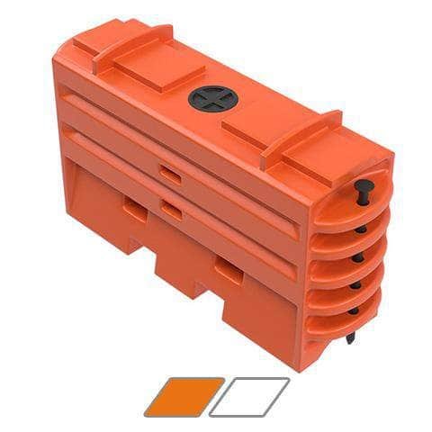 REAK様　windy and rainy Folding wire T-box Traffix Sentry Water Cable Traffic Jersey Barrier - 43 in. H x 76