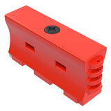 Traffix Water Wall Construction Jersey Barrier - 32 in. H x 72 in. L x 18 in. W, 80 lbs - Crowd Control Warehouse