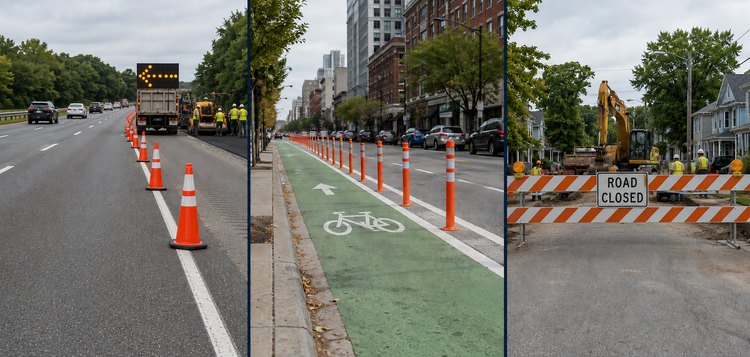Traffic Cones, Delineators, and Barriers: How to Choose the Right Traffic Control Equipment