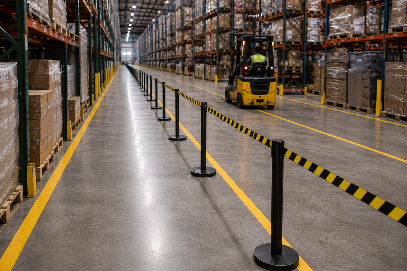 Warehouse Traffic Separation: Keeping People and Forklifts Apart