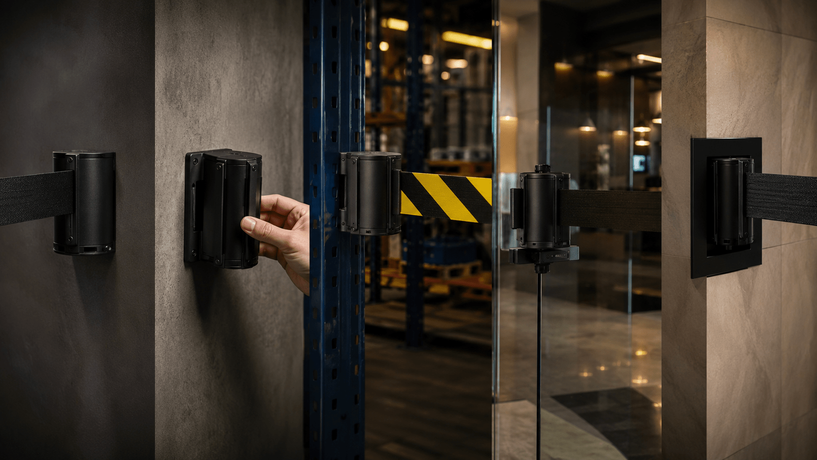 Retractable Belt Barrier Systems: How They Work and How to Choose One - Crowd Control Warehouse