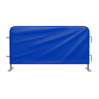 Barricade Covers for Visibility, Branding, and Communication