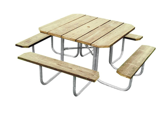 Wood Picnic Tables