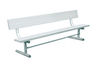 Aluminum Bench Seats for Outdoor Use - Crowd Control Warehouse