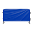 Barricade Covers for Visibility, Branding, and Communication - Crowd Control Warehouse
