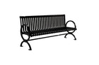 Metal Park Benches - Crowd Control Warehouse