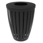 Steel Trash Receptacles - Crowd Control Warehouse