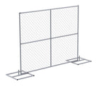 Temporary Chain Link Fence Panels for Site Security - Crowd Control Warehouse