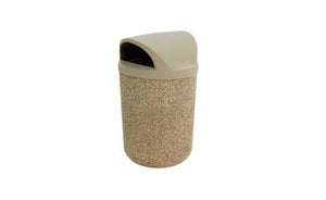 Concrete Trash Receptacles