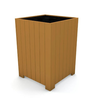 Recycled Plastic Trash Receptacles