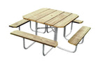 Wood Picnic Tables - Crowd Control Warehouse