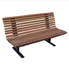 Wooden Park Benches - Crowd Control Warehouse