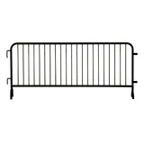 10 Pack - 8.5 Ft Powder - Coated Steel Barricades - Crowd Control Warehouse