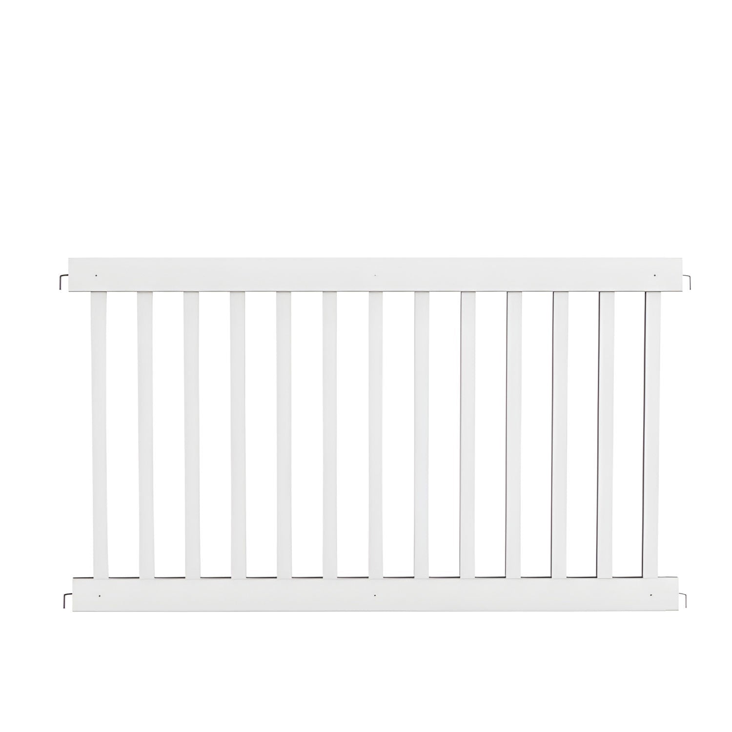 120' White Traditional Event Fencing Kit - Portable Crowd Control Barrier - Crowd Control Warehouse