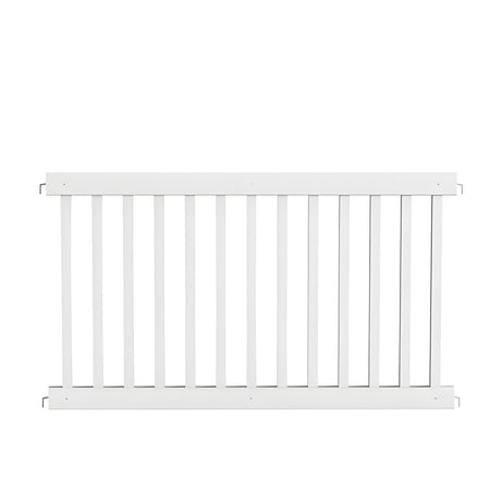 120' White Traditional Event Fencing Kit - Portable Crowd Control Barrier - Crowd Control Warehouse
