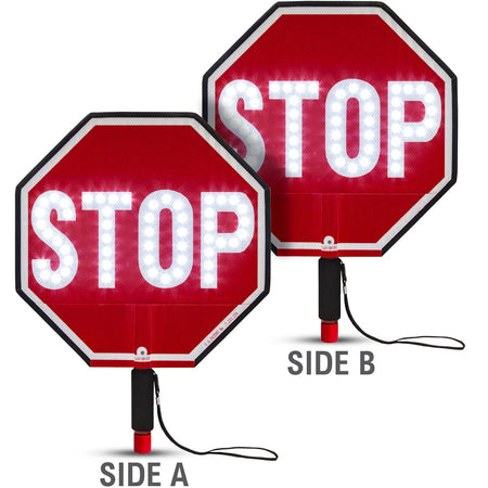 18" LED Paddle Sign - Crowd Control Warehouse