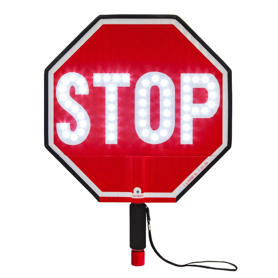 18" LED Paddle Sign - Crowd Control Warehouse