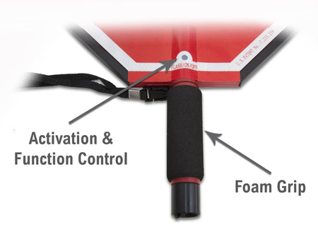 18" LED Paddle Sign - Crowd Control Warehouse