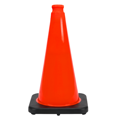 18" Orange Traffic Cone - Crowd Control Warehouse