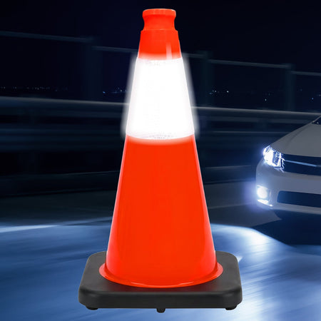 18" Orange Traffic Cone - Crowd Control Warehouse