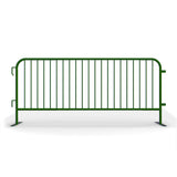20 Pack - 8.5 Ft Powder - Coated Steel Barricades - Crowd Control Warehouse