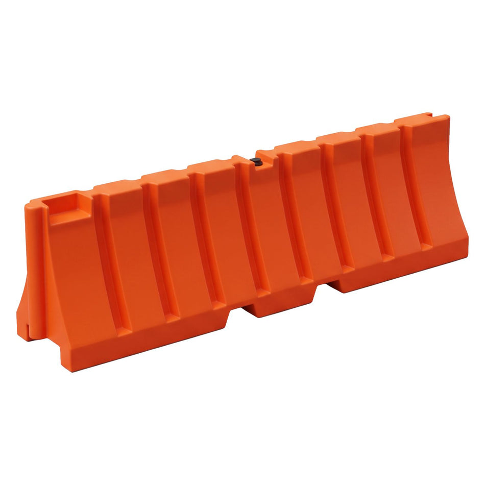 Water/Sand Fillable All Purpose Roadway or Airport Barricade - 24 in. H x 96 in. L x 16 in. W