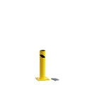 Safety Yellow Steel Bollards, 4.5