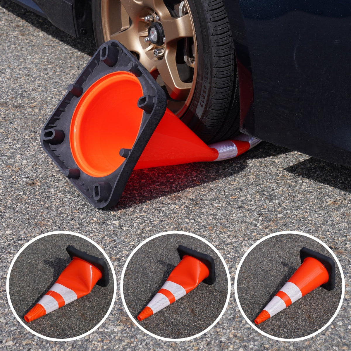 36" Orange Traffic Cone - Crowd Control Warehouse