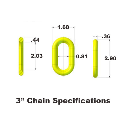 3-inch Plastic Chain