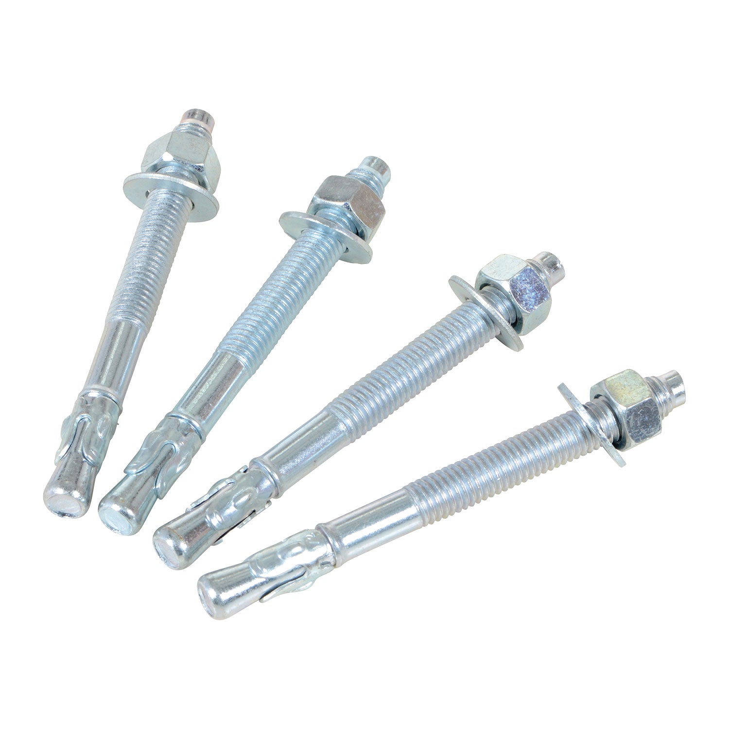 4 - Pack Concrete Anchor Bolts 1/2 X 5 In. - Crowd Control Warehouse