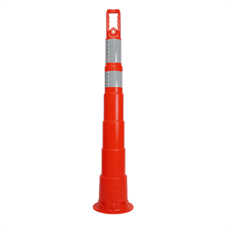 42" Channelizer Cone with 2 reflective bands - Crowd Control Warehouse