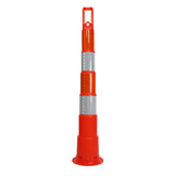 42" Channelizer Cone with 4 Reflective Bands - Crowd Control Warehouse