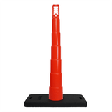 42" Channelizer Cone with 4 Reflective Bands - Crowd Control Warehouse