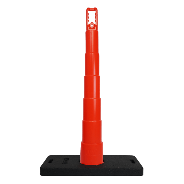42" Channelizer Cone with 4 Reflective Bands - Crowd Control Warehouse
