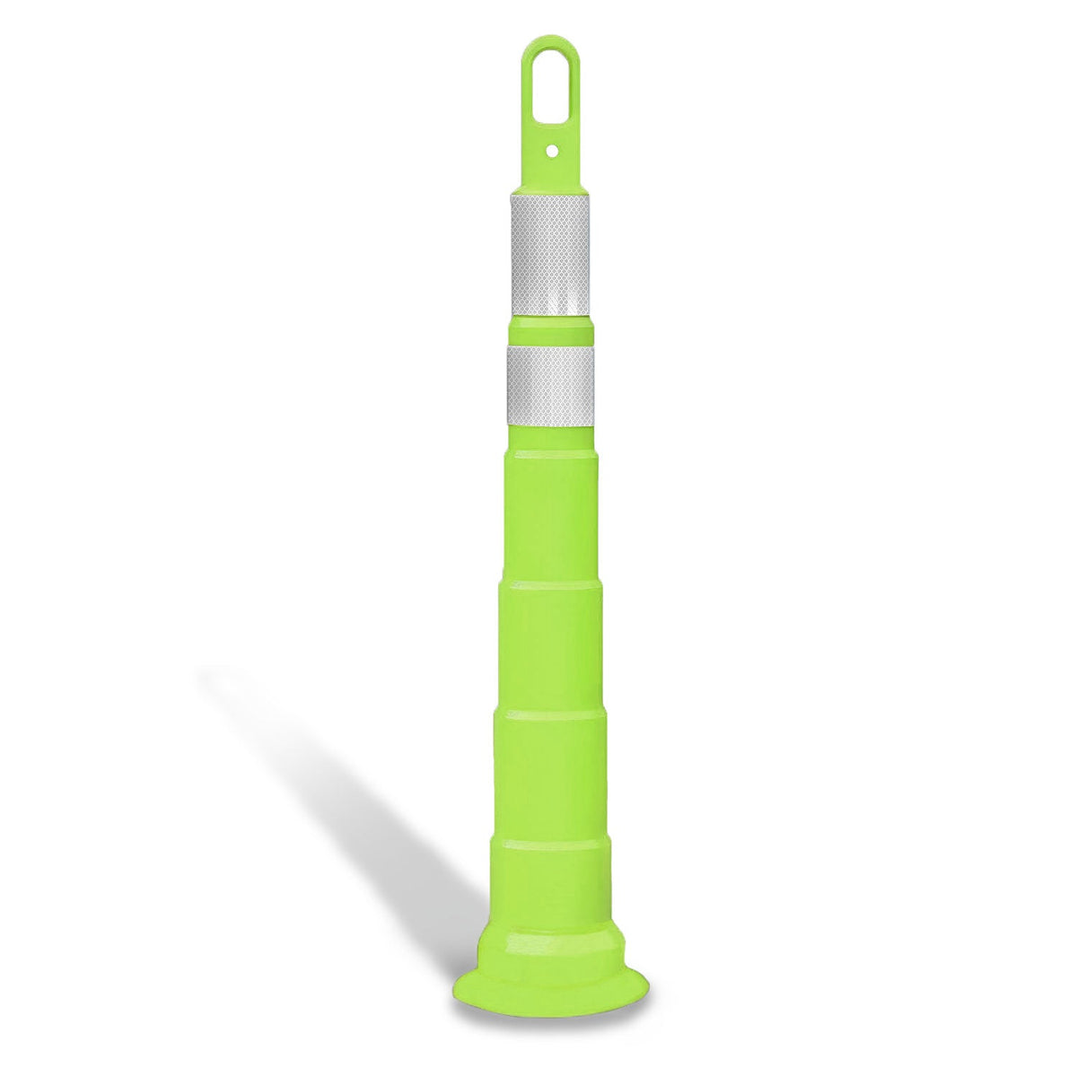 42" High - Visibility Looper Cone Traffic Control Channelizer - Crowd Control Warehouse