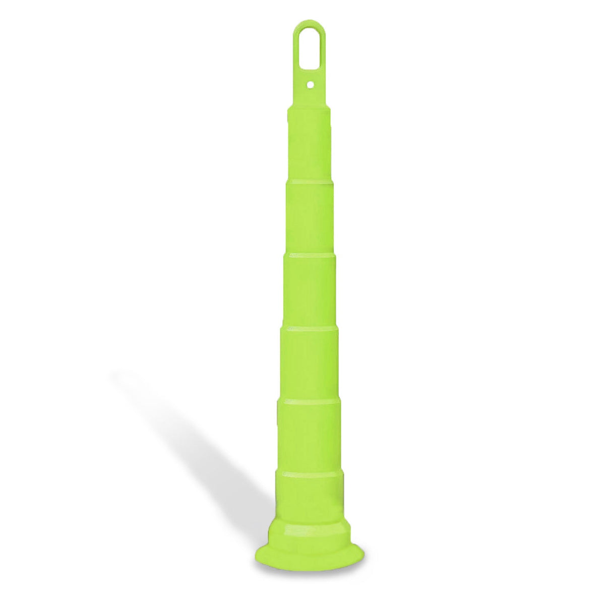 42" High - Visibility Looper Cone Traffic Control Channelizer - Crowd Control Warehouse