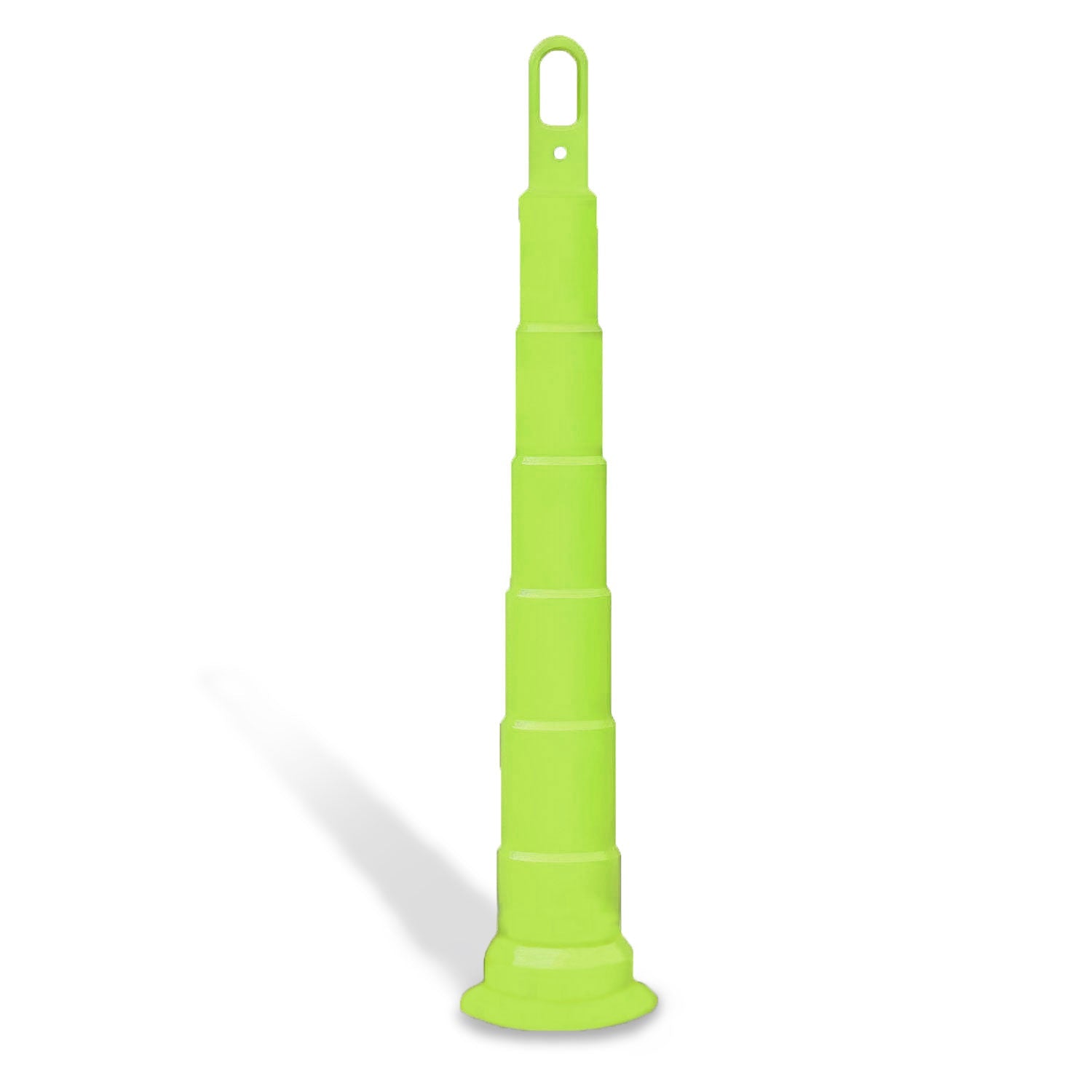 42" High - Visibility Looper Cone Traffic Control Channelizer - Crowd Control Warehouse