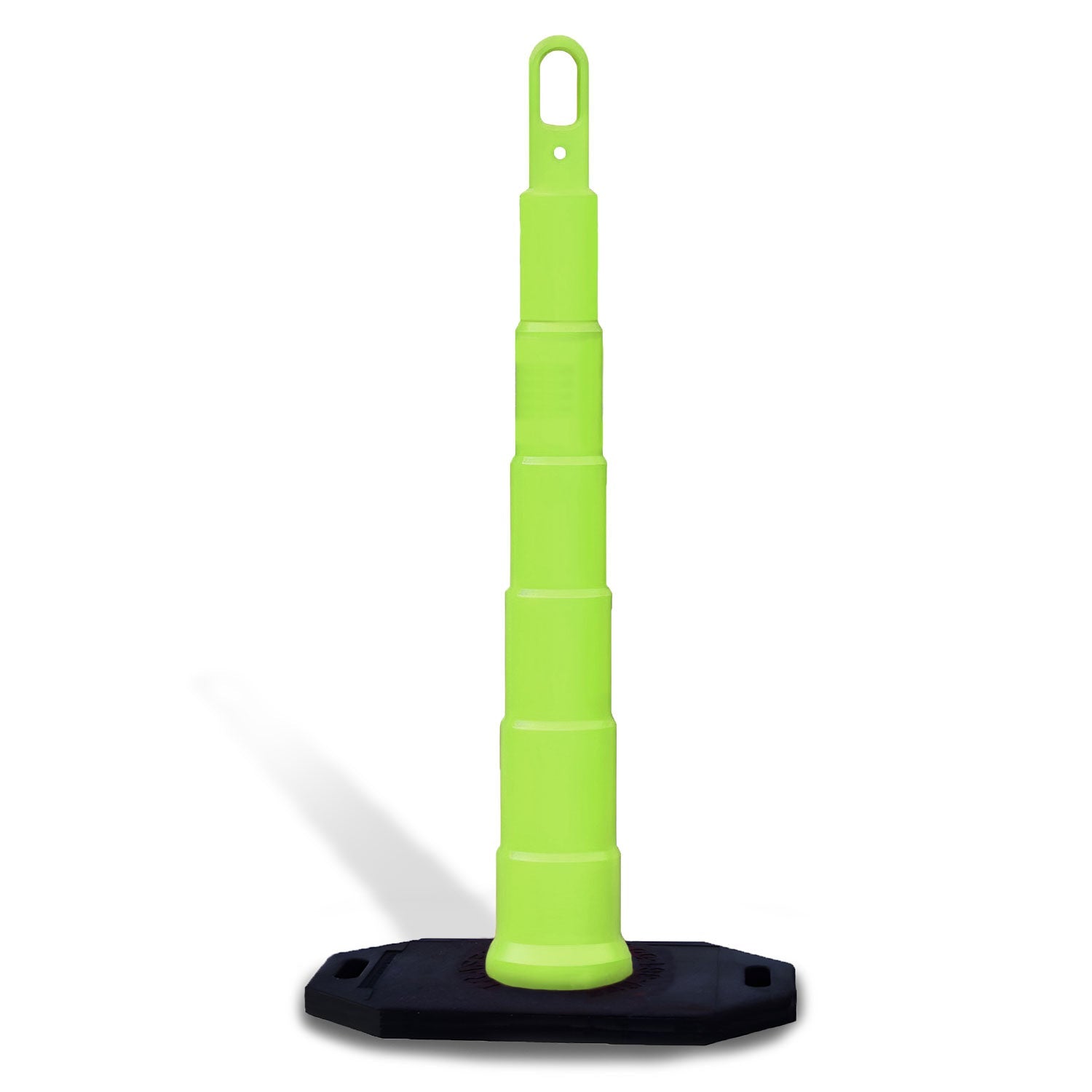 42" High - Visibility Looper Cone Traffic Control Channelizer - Crowd Control Warehouse