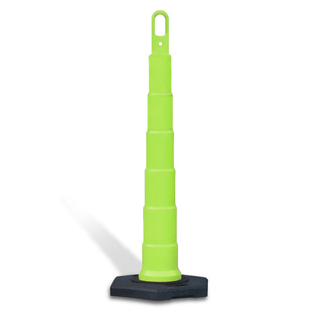 42" High - Visibility Looper Cone Traffic Control Channelizer - Crowd Control Warehouse