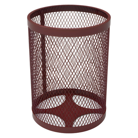 55 Gallon Trash Receptacle - Diamond Pattern - Crowd Control Warehouse