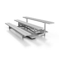 3 Row Aluminum Low Rise Bleachers
