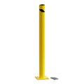 Safety Yellow Steel Bollards, 4.5