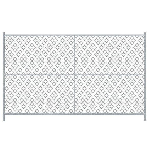 宇都宮隆 2009 SMALL NETWORK FENCE OF DEFENSE 6x10 Foot Chain Link Fence Panel - Trafford Industrial – Crowd