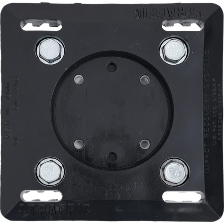 78" Flex Sign Post with Fixed Base - Crowd Control Warehouse