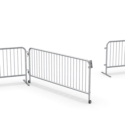 Swing Gate for Interlocking Steel Barricades