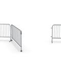 Swing Gate for Interlocking Steel Barricades