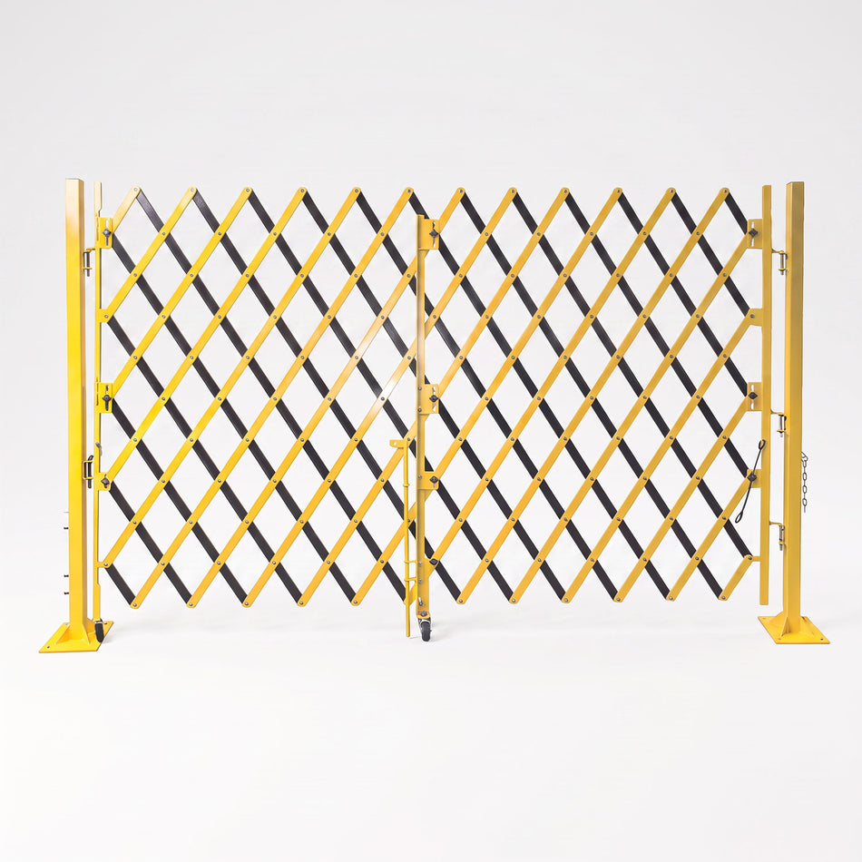 LoadDoX-Guard Folding Loading Dock Gate with Mounting Post