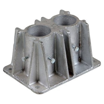 Steel Pipe Safety Railing Double Socket